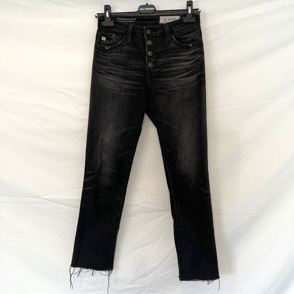 Adriano Goldschmied AG - The Isabelle Button Up - 25R - High Rise Straight Crop!